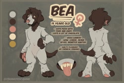 Size: 1280x860 | Tagged: safe, artist:euthanizedcanine, canine, dog, mammal, anthro, solo, tongue, tongue out