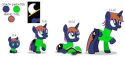 Size: 1280x582 | Tagged: safe, artist:santi0095, oc, oc:warding, alicorn, equine, fictional species, mammal, pony, hasbro, my little pony, black outline, blue outline, brown hair, clothes, cutie mark, cyan eyes, hair, horn, open mouth, orange hair, quadrupedal, simple background, smiling, topwear, transparent background, wings