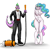 Size: 1200x1167 | Tagged: suggestive, artist:pia-sama, princess celestia (mlp), spike (mlp), alicorn, dragon, equine, fictional species, mammal, pony, western dragon, anthro, plantigrade anthro, friendship is magic, hasbro, my little pony, 2021, anthrofied, belly button, big breasts, blushing, breasts, clothed male nude female, clothes, complete nudity, covering, covering breasts, covering crotch, duo, embarrassed, embarrassed nude exposure, eyelashes, female, fur, green eyes, gritted teeth, hair, horn, huge breasts, looking at you, male, mare, multicolored hair, multicolored tail, nudity, older, purple eyes, simple background, suit, tail, teeth, vacuum cleaner, white background, white body, white fur