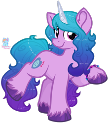 Size: 1244x1406 | Tagged: safe, artist:rainbow eevee, izzy moonbow (mlp), equine, fictional species, mammal, pony, unicorn, hasbro, my little pony, my little pony g5, spoiler, spoiler:my little pony g5, female, simple background, transparent background, vector