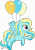 Size: 4000x5700 | Tagged: safe, alternate version, artist:parclytaxel, oc, oc only, oc:blazey blue, equine, fictional species, mammal, pegasus, pony, feral, hasbro, my little pony, .svg available, absurd resolution, alternate hairstyle, balloon, female, flying, hair, hooves, mare, monthly reward, simple background, smiling, solo, solo female, transparent background, unshorn fetlocks, vector