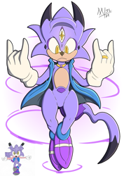 Size: 1360x1920 | Tagged: safe, artist:meatboom, sonic the hedgehog (sonic), oc, oc:magichan (chris chan), hybrid, sega, sonic the hedgehog (series), chris chan, clothes, male, powers, solo, solo male, wedding ring