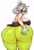 Size: 1024x1500 | Tagged: suggestive, artist:matospectoru, part of a set, marie (splatoon), animal humanoid, fictional species, inkling, mammal, mollusk, squid, humanoid, nintendo, splatoon, 2021, beauty mark, breasts, butt, clothes, cross-shaped pupils, dress, ear piercing, earring, eyelashes, female, gloves, gray hair, hair, hair ribbon, hand on butt, hat, huge breasts, hyper, hyper butt, looking at you, looking back, looking back at you, piercing, pointy ears, rear view, sideboob, simple background, smiling, smiling at you, solo, solo female, thicc ass, thick, unusual pupils, white background, white gloves, yellow eyes