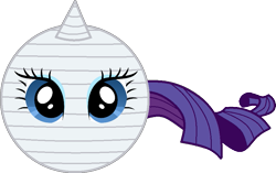 Size: 867x546 | Tagged: safe, artist:mega-poneo, rarity (mlp), equine, fictional species, mammal, pony, unicorn, ambiguous form, friendship is magic, hasbro, my little pony, ball, female, horn, inanimate tf, mare, morph ball, simple background, solo, solo female, tail, transformation, transparent background, yarn ball