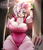Size: 935x1100 | Tagged: suggestive, artist:bunnywhiskerz, glamrock chica (fnaf), bird, chicken, galliform, anthro, five nights at freddy's, five nights at freddy's: security breach, 2022, beak, belly button, big breasts, blushing, breasts, cameltoe, cleavage, clothes, dialogue, digital art, ears, eyelashes, female, fur, hair, indoors, locker room, looking at you, offscreen character, one-piece swimsuit, pov, shoulder pads, solo, solo female, speech bubble, swimsuit, talking, text, thighs, this will not end well, wide hips