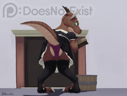 Size: 2000x1519 | Tagged: suggestive, artist:doesnotexist, oc, oc:bryce daeless, oc:bryce daeless (kobold), fictional species, kobold, reptile, anthro, 2018, animal genitalia, animal penis, anus, bipedal, bite, biting, brown body, brown scales, claws, countershading, digital art, finger bite, finger fetish, finger in mouth, finger play, fingering, fingers, genital slit, genital slit fingering, gradient background, green eyes, high res, horn, insertion, male, masturbation, nudity, open mouth, penis, pupils, saliva, scales, simple background, sitting, slit pupils, solo, solo male, species swap, spreading, tan body, tan scales, tapering penis, tongue, tongue out