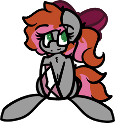 Size: 1758x1889 | Tagged: safe, artist:moonydusk, oc, oc only, oc:fyre-strike, earth pony, equine, fictional species, mammal, pony, feral, friendship is magic, hasbro, my little pony, 2016, bow, cute, eyelashes, female, green eyes, hair bow, simple background, sitting, smiling, solo, solo female, tail, transparent background