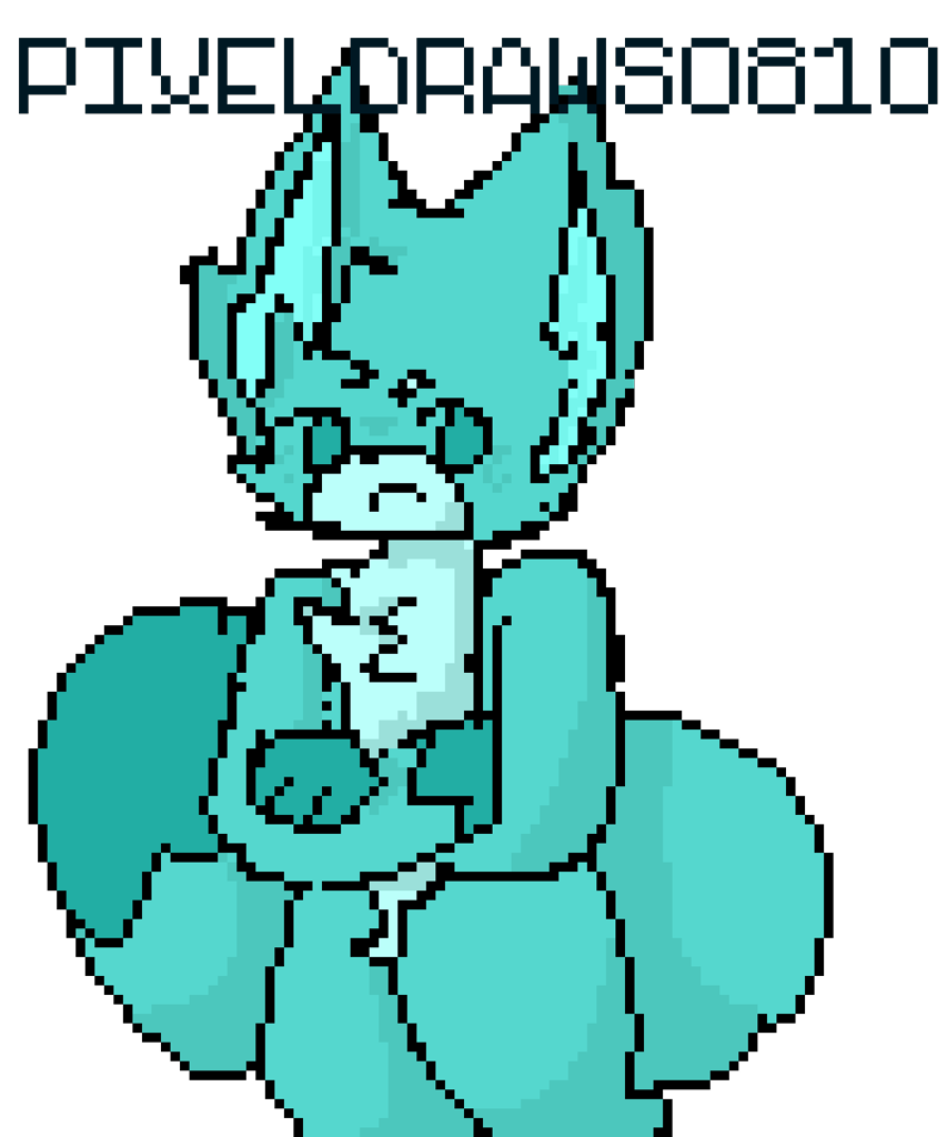 197830 - safe, fictional species, goo creature, anthro, roblox, ambiguous  gender, big tail, ears, goo, green body, green eyes, kaiju paradise (roblox),  paws, pixel art, signature, simple background, simple shading, solo, tail