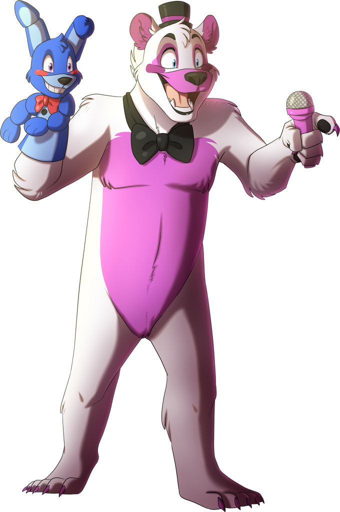 Fnaf Pink Rabbit #201439 - safe, artist:namygaga, bear, lagomorph, mammal, rabbit ...