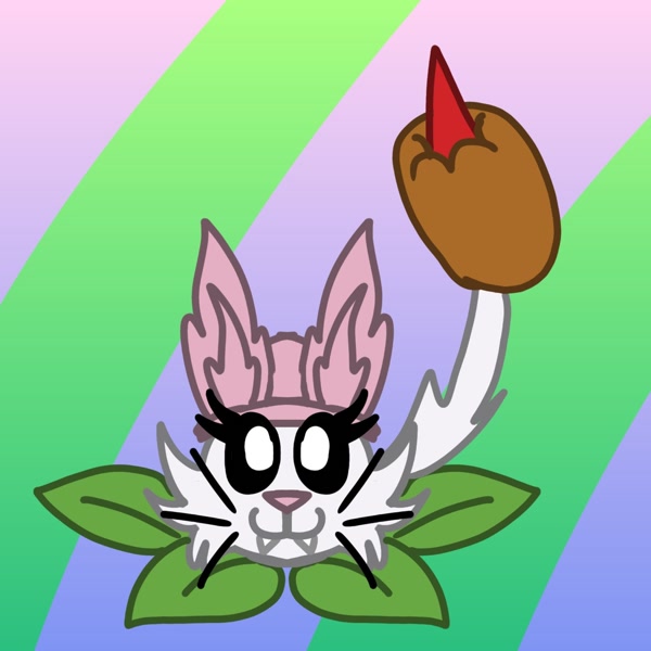 195397 - safe, artist:bluedeerfox14, animate plant, cat, feline, fictional  species, mammal, ambiguous form, plants vs zombies, popcap games, beanie,  cattail, female, leaf, looking at you, plant, solo, solo female, tail -  Furbooru