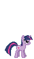 Size: 118x204 | Tagged: artist needed, source needed, safe, twilight sparkle (mlp), equine, fictional species, mammal, pony, unicorn, friendship is magic, hasbro, my little pony, angry, animated, female, fire, gif, mare, pixel animation, pixel art, rage, simple background, solo, solo female, transparent background