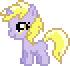 Size: 70x66 | Tagged: safe, dinky hooves (mlp), equine, fictional species, mammal, pony, unicorn, feral, friendship is magic, hasbro, my little pony, animated, female, filly, foal, gif, low res, pixel animation, pixel art, simple background, solo, solo female, standing, transparent background, young