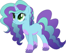 Size: 457x368 | Tagged: safe, artist:muhammad yunus, artist:shizow, misty (mlp g5), equine, fictional species, mammal, pony, unicorn, feral, friendship is magic, hasbro, my little pony, my little pony g5, spoiler:my little pony g5, base used, female, mare, medibang paint, simple background, smiling, solo, solo female, transparent background