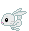 Size: 29x31 | Tagged: safe, angel bunny (mlp), lagomorph, mammal, rabbit, feral, friendship is magic, hasbro, my little pony, animated, gif, hopping, jumping, low res, male, simple background, solo, solo male, transparent background