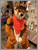 Size: 1012x1332 | Tagged: invalid tag, safe, arn, brown, clothes, ears, eye, fursuit, hat, headwear, leg, nose, paws, photo, red, scarf, suit, tongue, white