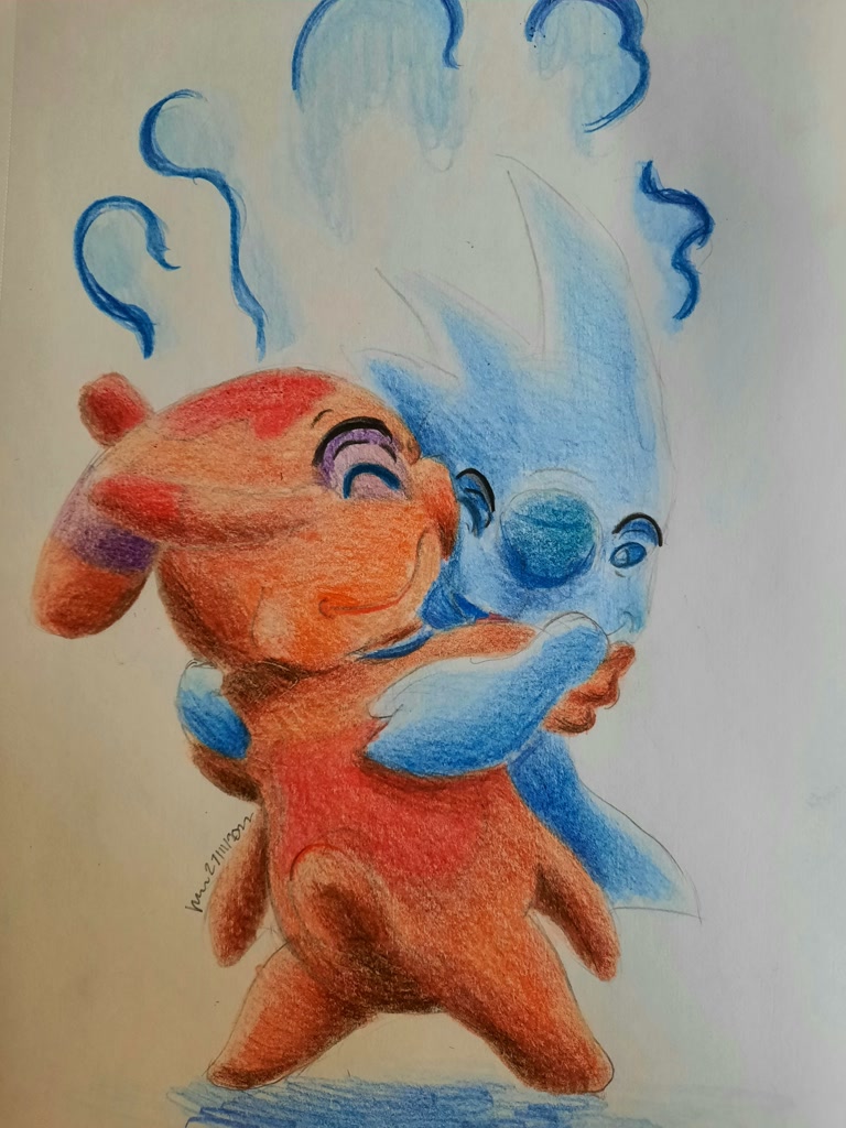 Splodyhead #207896 - safe, artist:greenkat, slushy (lilo & stitch), splodyhead ...