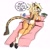 Size: 2048x2048 | Tagged: suggestive, artist:capaoculta, oc, oc only, oc:alma (capaoculta), cheetah, feline, mammal, anthro, 2021, beach towel, bikini, black nose, blonde hair, breasts, butt, claws, clothes, complete nudity, cream body, cream fur, dialogue, ear fluff, eyebrows, eyelashes, eyes closed, female, fluff, fur, hair, lying down, multicolored fur, nudity, paw pads, paws, prone, shoulder fluff, socks (leg marking), solo, solo female, spots, spotted fur, sunbathing, swimsuit, tail, tail fluff, talking, thighs, towel