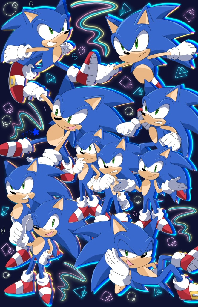 #212848 - safe, artist:sakura_2739, sonic the hedgehog (sonic ...