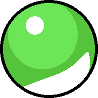 Size: 198x198 | Tagged: safe, artist:mega-poneo, yoshi (mario), fictional species, yoshi (species), ambiguous form, mario (series), nintendo, sega, sonic the hedgehog (series), 1:1, ball, crossover, low res, male, rolling, solo, solo male, spin dash