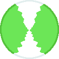 Size: 117x117 | Tagged: safe, artist:mega-poneo, yoshi (mario), fictional species, yoshi (species), ambiguous form, mario (series), nintendo, sega, sonic the hedgehog (series), 1:1, ball, crossover, low res, male, rolling, simple background, solo, solo male, spin dash, transparent background