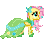 Size: 120x94 | Tagged: safe, fluttershy (mlp), equine, mammal, pony, rodent, squirrel, friendship is magic, hasbro, my little pony, angry, animated, catching, gala dress, pixel animation, pixel art