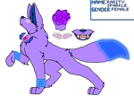 Size: 700x500 | Tagged: safe, artist:moonlightart, artist:moonlightwolfpup, oc, oc:rarity sparkle, alicorn, canine, equine, fictional species, hybrid, mammal, pony, wolf, feral, female, glowing, glowing eyes, glowing jewlery, glowing paw pads, paw up, reference sheet, simple background, transparent background