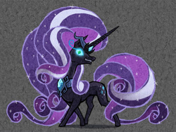 Size: 1200x900 | Tagged: safe, artist:awilddrawfagappears, nightmare rarity (mlp), equine, fictional species, mammal, pony, unicorn, feral, friendship is magic, hasbro, idw my little pony, my little pony, nintendo, the legend of zelda, the legend of zelda: the wind waker, 2d, crossover, female, mare, solo, solo female, style emulation, ungulate