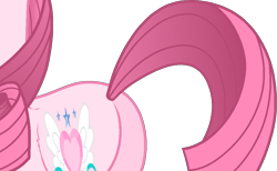 Size: 971x599 | Tagged: safe, artist:muhammad yunus, oc, oc only, oc:annisa trihapsari, earth pony, equine, fictional species, mammal, pony, feral, friendship is magic, hasbro, my little pony, annibutt, butt, butt only, female, hair, mare, ocbetes, pictures of butt, pictures of butts, pink body, pink hair, pink tail, simple background, solo, solo female, tail, transparent background