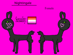 Size: 960x720 | Tagged: safe, artist:wonderwolf51, oc, oc only, fictional species, female, lesbian pride flag, pride flag