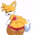 Size: 1909x2000 | Tagged: suggestive, artist:somescrub, miles "tails" prower (sonic), canine, fox, mammal, red fox, anthro, sega, sonic the hedgehog (series), 2021, big butt, bottomwear, butt, clothes, crossdressing, looking back, male, multiple tails, open mouth, shorts, simple background, solo, solo male, sports bra, sports shorts, tail, topwear, white background