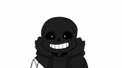 Size: 640x360 | Tagged: artist needed, safe, sans (undertale), fictional species, skeleton (undead), undead, humanoid, undertale, 16:9, 2d, 2d animation, animated, bone, frame by frame, gif, male, skeleton, solo, solo male