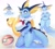 Size: 2048x1836 | Tagged: safe, artist:binglebingle7, eeveelution, fictional species, mammal, vaporeon, anthro, nintendo, pokémon, 2022, absolute cleavage, anthrofied, bikini, blue body, blushing, breasts, cleavage, clothes, female, huge breasts, looking at you, nudity, partial nudity, poké ball, shirt, solo, solo female, swimsuit, tail, thick thighs, thighs, topwear