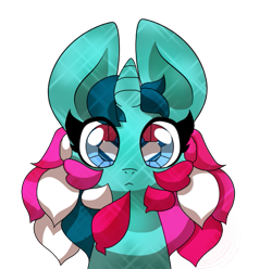 Size: 613x608 | Tagged: safe, artist:papilrux, fizzy (mlp), equine, fictional species, mammal, pony, unicorn, feral, hasbro, my little pony, my little pony (g1), 2016, eyelashes, female, horn, looking at you, mare, simple background, transparent background, twinkle eyed pony