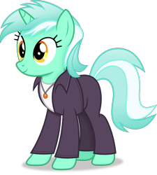 Size: 3522x3922 | Tagged: safe, artist:anime-equestria, lyra heartstrings (mlp), equine, fictional species, mammal, pony, unicorn, feral, friendship is magic, hasbro, my little pony, 2022, clothes, eyelashes, female, green body, green hair, green mane, green tail, hair, high res, horn, jacket, jewelry, mane, mare, necklace, on model, simple background, smiling, solo, solo female, tail, topwear, transparent background, vector