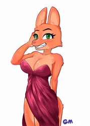 Size: 2936x4096 | Tagged: safe, artist:garbageman2077, diane foxington (the bad guys), canine, fox, mammal, anthro, dreamworks animation, the bad guys, female, solo, solo female