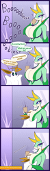 Size: 1056x3620 | Tagged: suggestive, artist:r-mk, oc, oc:june greenfield (r-mk), oc:naomi (r-mk), eevee, eeveelution, fictional species, mammal, serperior, anthro, nintendo, pokémon, 2019, bedroom eyes, between breasts, blushing, boob smothering, breasts, clothes, coffee, coffee mug, comic, costume, cuddling, dialogue, digital art, drink, duo, duo female, ears, eyelashes, female, females only, fur, hair, halloween, halloween costume, holiday, hug, huge breasts, looking at each other, motorboating, robe, scales, size difference, speech bubble, starter pokémon, tail, talking, text, thighs, wide hips