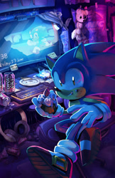 Size: 1280x1979 | Tagged: safe, artist:gigi-d, classic sonic, doctor eggman (sonic), sonic the hedgehog (sonic), tails doll (sonic), hedgehog, human, mammal, anthro, humanoid, sega, sonic adventure, sonic the hedgehog (series), sonic the hedgehog movie, 2021, daily deviation, doll, food, logo, male, popsicle, poster, sega dreamcast, sonic r, sonic's schoolhouse