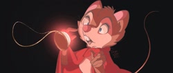 Size: 1920x817 | Tagged: safe, artist:tohupony, mrs. brisby (the secret of nimh), mammal, mouse, rodent, semi-anthro, sullivan bluth studios, the secret of nimh, 2022, female, field mouse, murine, solo, solo female, wide eyes