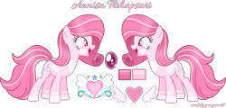 Size: 4966x2382 | Tagged: safe, artist:muhammad yunus, oc, oc only, oc:annisa trihapsari, earth pony, equine, fictional species, mammal, pony, feral, friendship is magic, hasbro, my little pony, base used, cute, cutie mark, female, happy, heart, heart eyes, kawaii, mare, medibang paint, ocbetes, redesign, reference sheet, simple background, solo, solo female, transparent background, wingding eyes