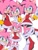 Size: 1547x2048 | Tagged: safe, artist:yen00280, amy rose (sonic), hedgehog, mammal, anthro, sega, sonic the hedgehog (series), 2022, 2d, female, simple background, solo, solo female, white background
