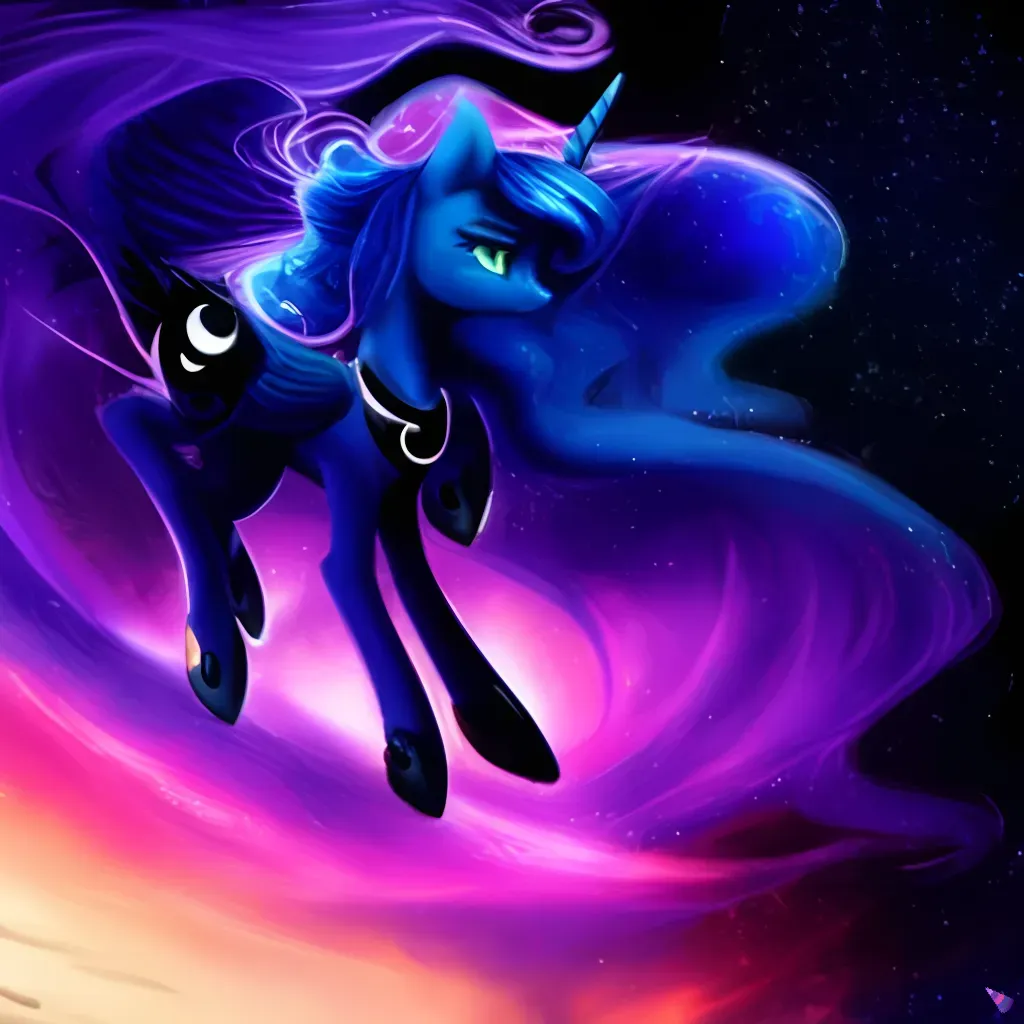 Sharp Mlp #191929 - machine learning generated, safe, princess luna (mlp ...