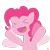 Size: 2000x2000 | Tagged: safe, artist:reinbou, pinkie pie (mlp), equine, fictional species, mammal, pony, friendship is magic, hasbro, my little pony, 2022, female, mare, solo, solo female