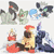 Size: 800x800 | Tagged: safe, artist:mikripkm, armarouge, ceruledge, cyclizar, fictional species, fuecoco, grafaiai, quaxly, sprigatito, anthro, feral, nintendo, pokémon, spoiler:pokémon gen 9, spoiler:pokémon scarlet and violet, 2022, 2d, 2d animation, ambiguous gender, animated, beak, bedroom eyes, behaving like a cat, blinking, digital art, ears, fire, fur, loafing, lying down, no sound, open mouth, paint, pink nose, prone, scales, sitting, sleeping, starter pokémon, tail, tongue, webm