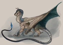 Size: 2048x1481 | Tagged: safe, artist:sawyerleeart, oc, oc only, dragon, fictional species, feral, ambiguous gender, solo