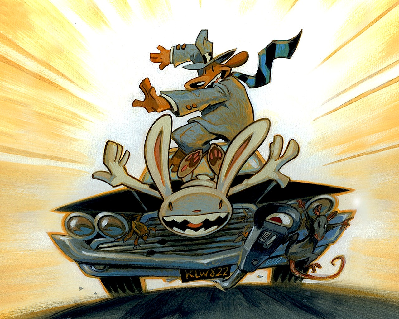 #215965 - safe, max (sam & max), sam (sam & max), amphibian, arthropod ...