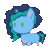 Size: 720x720 | Tagged: safe, artist:jamextreme140, artist:lanternomega, misty (mlp g5), equine, fictional species, mammal, pony, unicorn, feral, hasbro, my little pony, my little pony g5, my little pony: make your mark, spoiler:my little pony g5, 2022, animated, base used, blinking, chibi, commission, cute, female, simple background, smol, solo, solo female, transparent background, trotting, ych, ych result