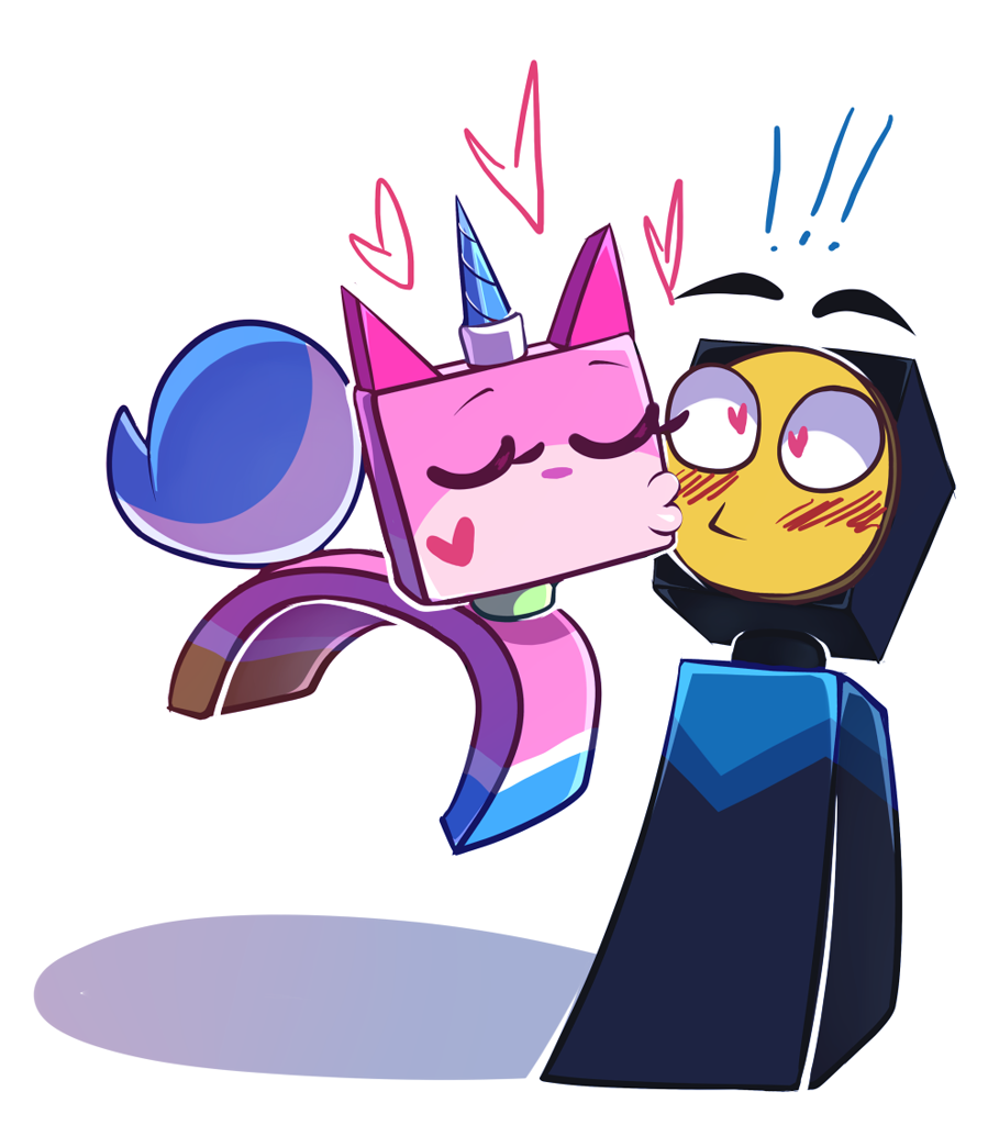 #277158 - safe, artist:awesomeblossompossum, unikitty (lego), cat ...