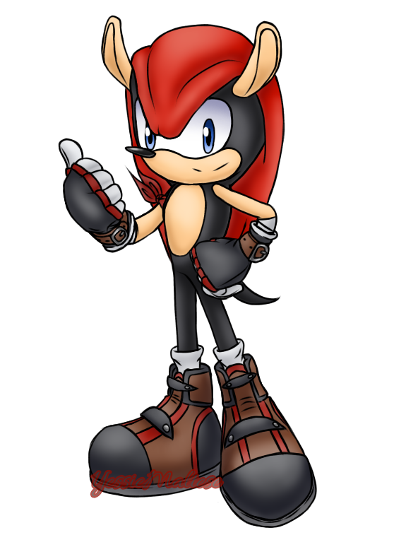 Sonic The Hedgeblog — Mighty the Armadillo Gender: Male Age: 16 years