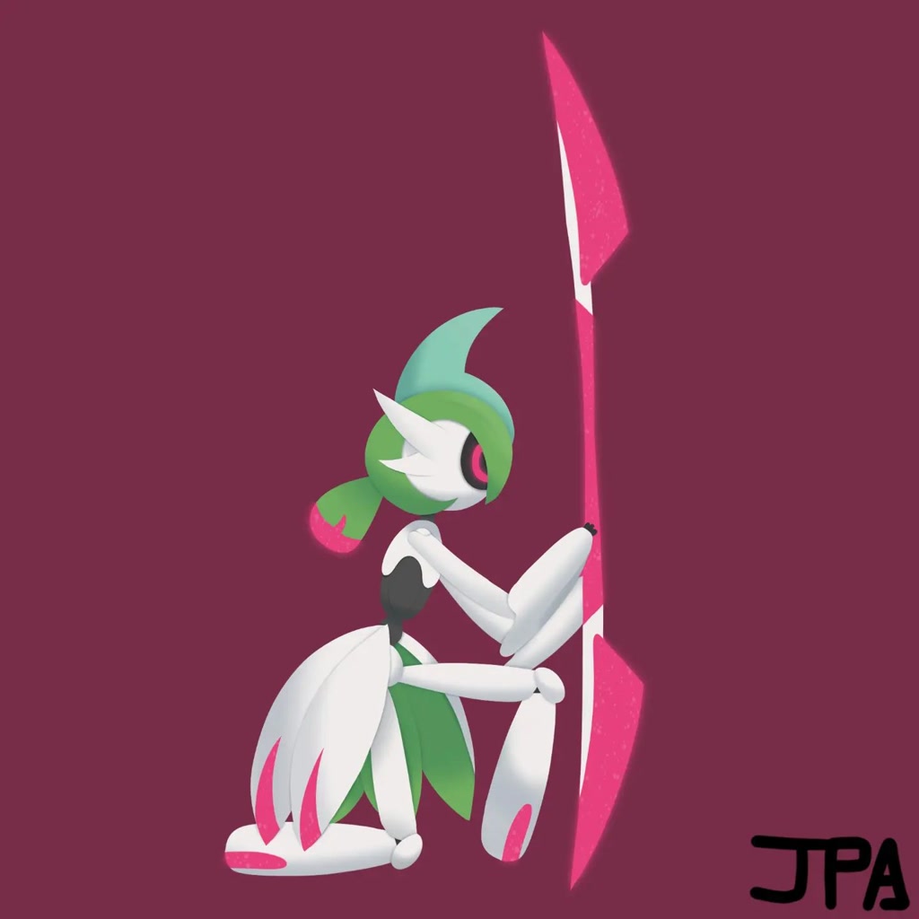 Generless Red Pokemon #286418 - safe, alternate version, artist:jamespokeart, fictional ...