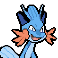 Size: 192x192 | Tagged: artist needed, source needed, safe, oc, oc:meowthkip, fictional species, hybrid, mammal, meowth, mudkip, semi-anthro, nintendo, pokémon, 1:1, ambiguous gender, animated, gif, icon, low res, pixel animation, pixel art, simple background, solo, solo ambiguous, starter pokémon, transparent background